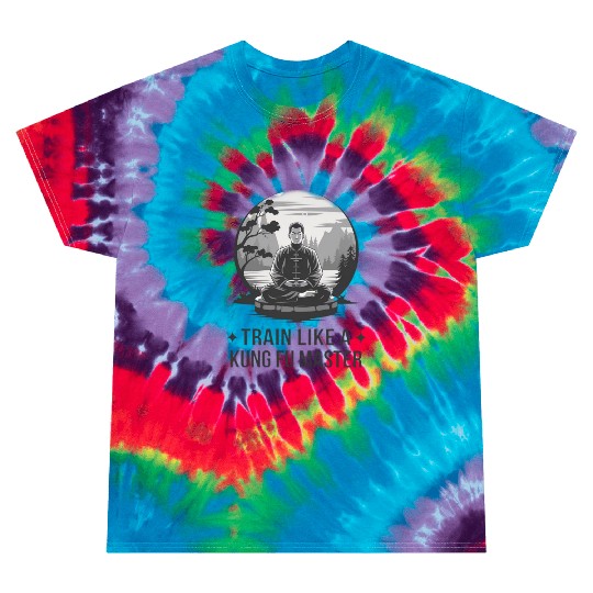 Master Kung Fu Spirit Tie Dye T Shirts