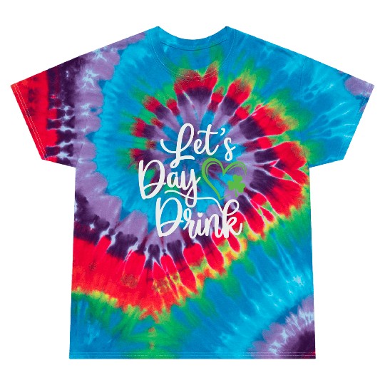 St Patricks Day,Shamrock Tie Dye T Shirts