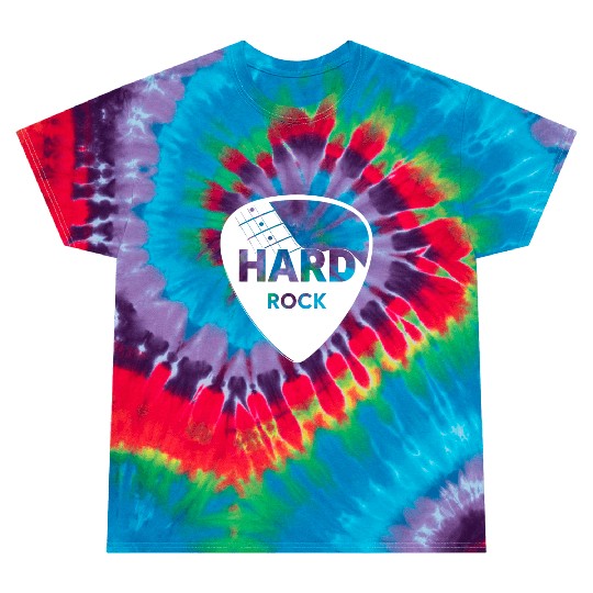 Hard Rock Guitar Pick Tie Dye T Shirts
