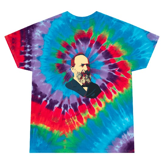 President James Abraham Garfield Tie Dye T Shirts