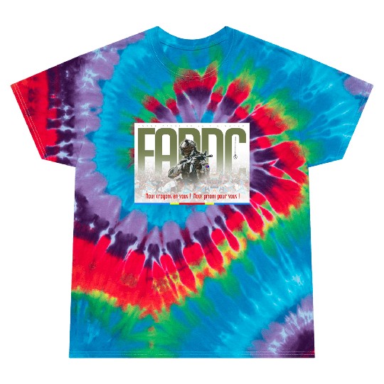 Support to the Armed Forces of DR Congo Tie Dye T Shirts