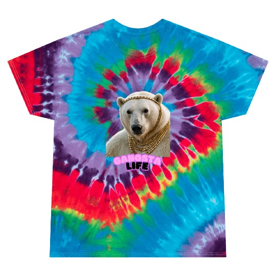 Gangsta Life Polar Bear 5 Tie Dye T Shirts