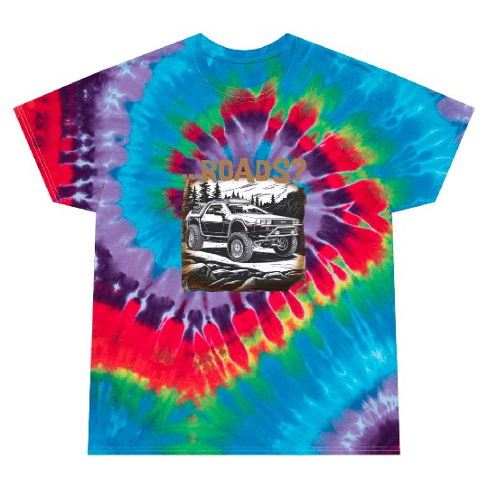 Off-road Delorean Tie Dye T Shirts