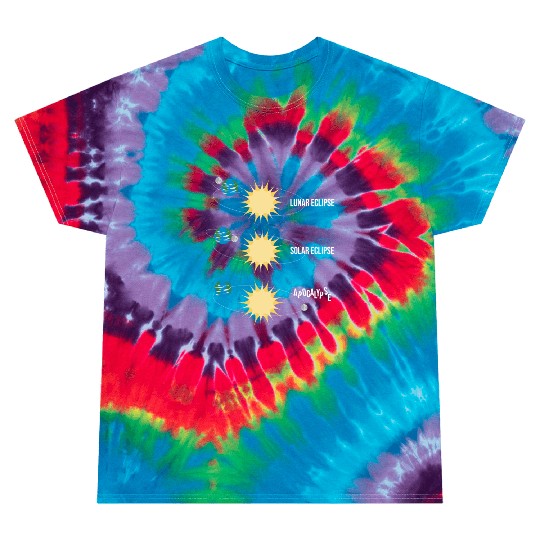 Lunar Eclipse Solar Eclipse Apocalypse Tie Dye T Shirts