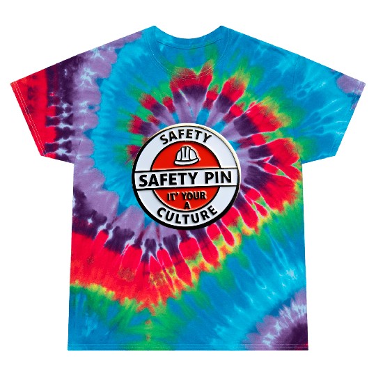 Safety Pin Tie Dye T Shirts