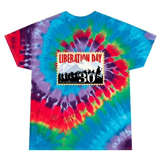 Liberation Day, There & Back Again 1930's Tie Dye T Shirts