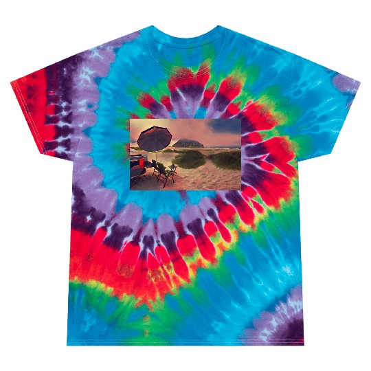 Morro Beach Picnic Tie Dye T Shirts