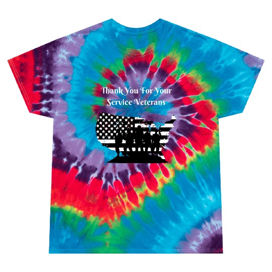 Thank You For Your Service Veterans day US Army Tie Dye T Shirts