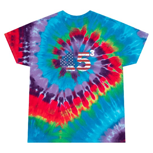 Trump 2028 45³ President Trump '28 45 Cubed45³ swe Tie Dye T Shirts