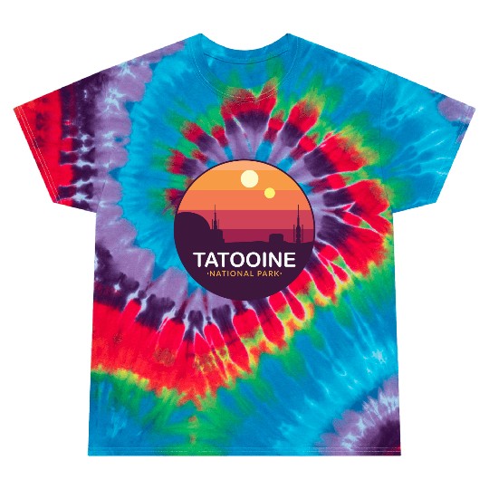 Tatooine National Park Tie Dye T Shirts