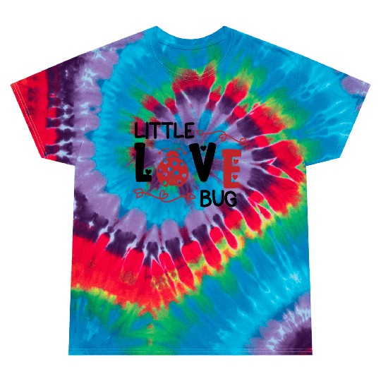Valentine Little Love Bug Tie Dye T Shirts