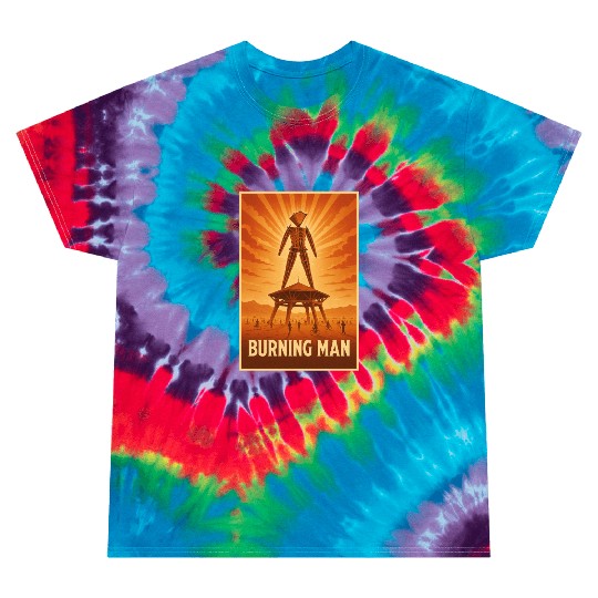 Burning Man Tie Dye T Shirts