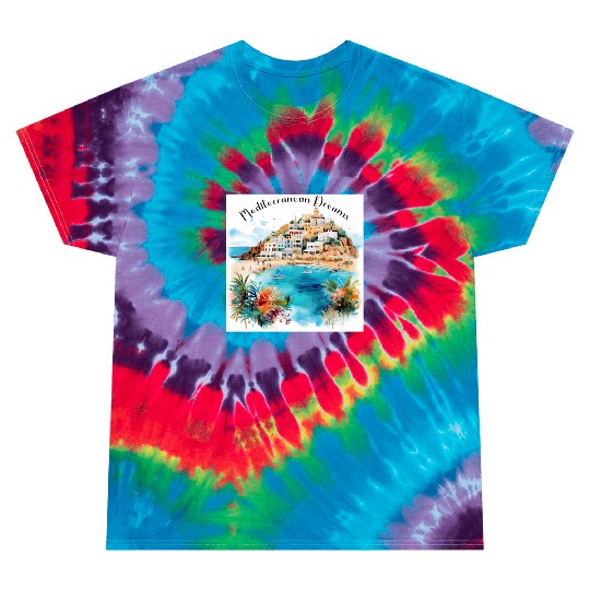 Mediterranean Dreams Tie Dye T Shirts
