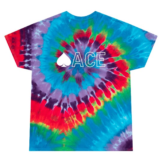 Spades Card Game Ace Of Spades Tie Dye T Shirts