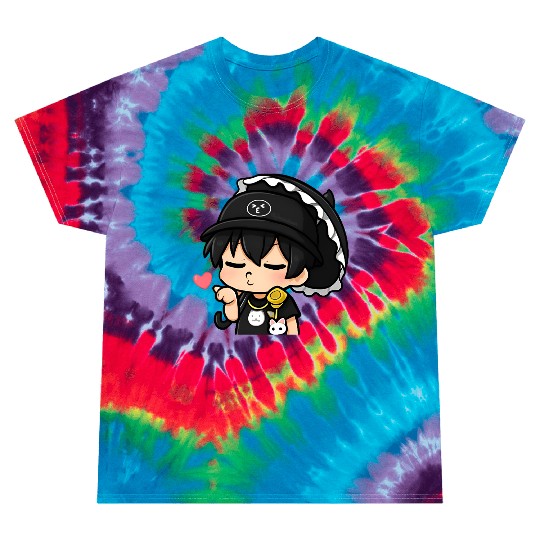 Chibi Joneda Blowing Kiss Tie Dye T Shirts