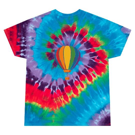 Rainbow Hot Air Balloon – Fly Free Tie Dye T Shirts