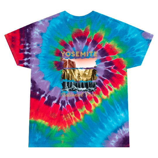 Yosemite National Park Tie Dye T Shirts