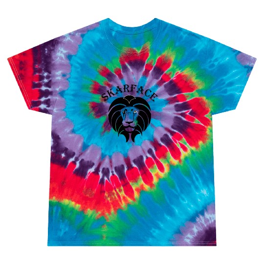 Scarface the Lion – The Battle-Hardened King Tie Dye T Shirts