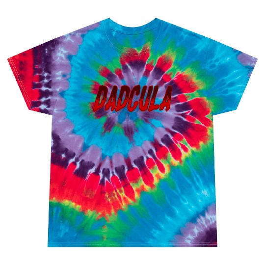 Dadcula Funny Dad Halloween Tie Dye T Shirts