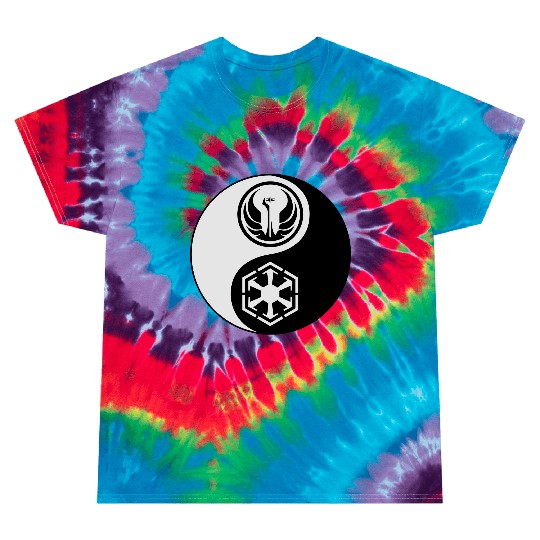 Star Wars SWTOR Yin Yang 2-Color Tie Dye T Shirts