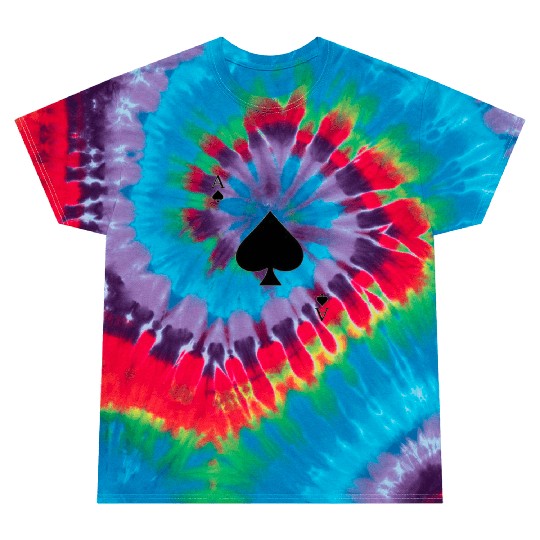Ace of spades Tie Dye T Shirts