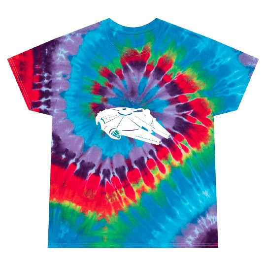 Millennium Falcon White Tie Dye T Shirts