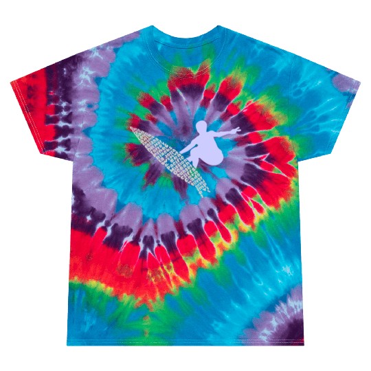San Diego California Surf Beaches Tie Dye T Shirts