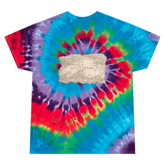 Gichigami Lake Superior Great Lakes Tie Dye T Shirts