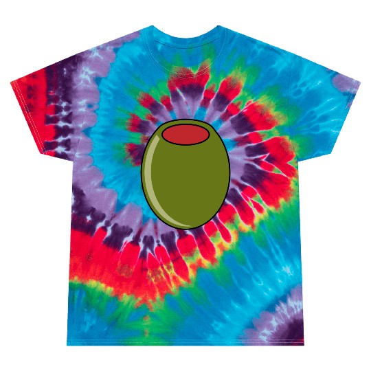 green olive Tie Dye T Shirts