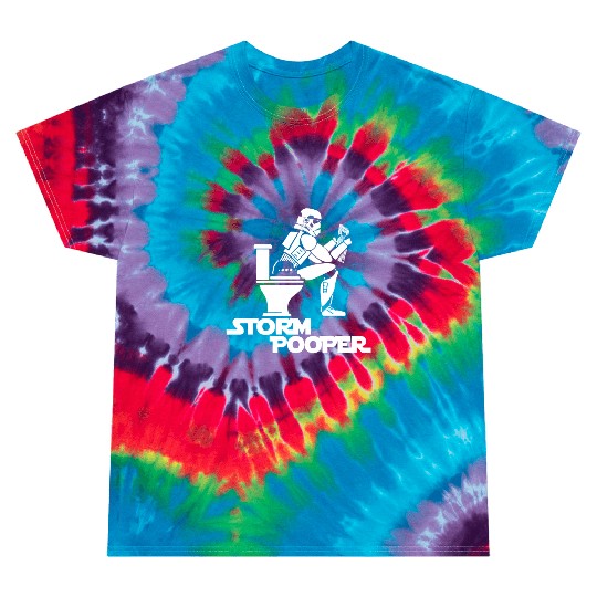 Storm Trooper Pooper Tie Dye T Shirts