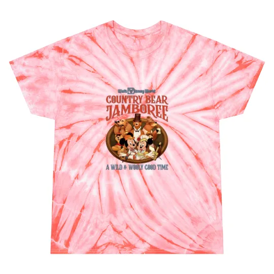 Disney Country Bear Jamboree Tie Dye T Shirts, Mickey Country Bear Tie Dye T Shirts