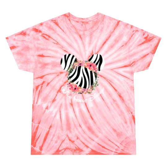 Zebra Wild About Disney Minnie Mouse Tie Dye T Shirts,Animal Kingdom Tie Dye T Shirts