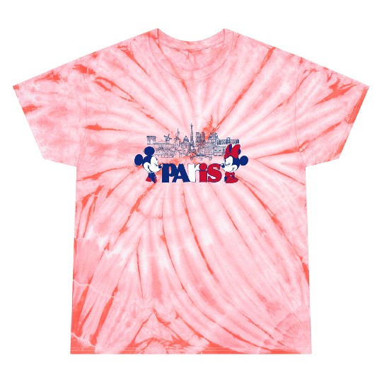 Discover Retro Disneyland Paris Tie Dye T Shirts, Disney Tie Dye T Shirts
