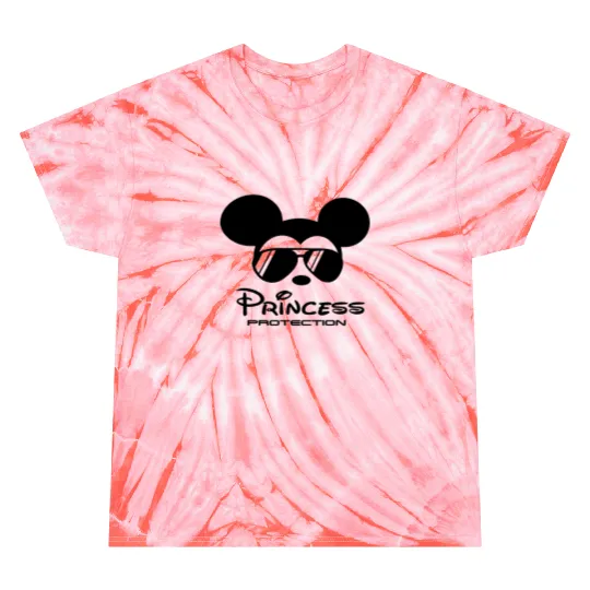 Princess Protection Tie Dye T Shirts, Disney Princess Security Tie Dye T Shirts, Disney Dad Tie Dye T Shirts, Mickey Mouse Tie Dye T Shirts