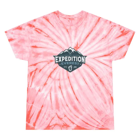 Expedition Everest Tie Dye T Shirts, Disney Everest, Disney's Animal Kingdom, Disney Vacation Tie Dye T Shirts, Disney Yeti