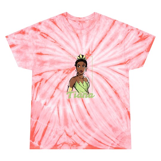 Disney Tiana Princess Tie Dye T Shirts, Disneyworld Tie Dye T Shirts