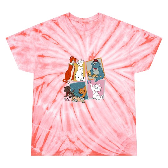 Discover Disney The Aristocats Group Characters Tie Dye T Shirts