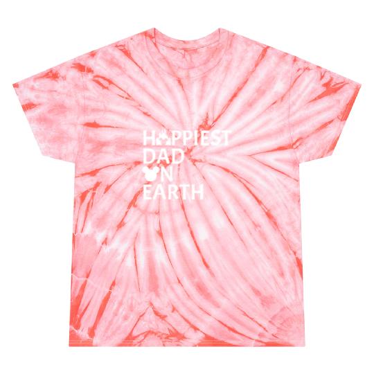 Discover Happiest Dad on Earth Disney Tie Dye T Shirts, Disney Vacation Tie Dye T Shirts