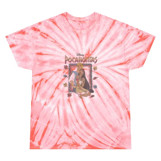 Disney Pocahontas Classic Movie Poster Tie Dye T Shirts Tie Dye T Shirts