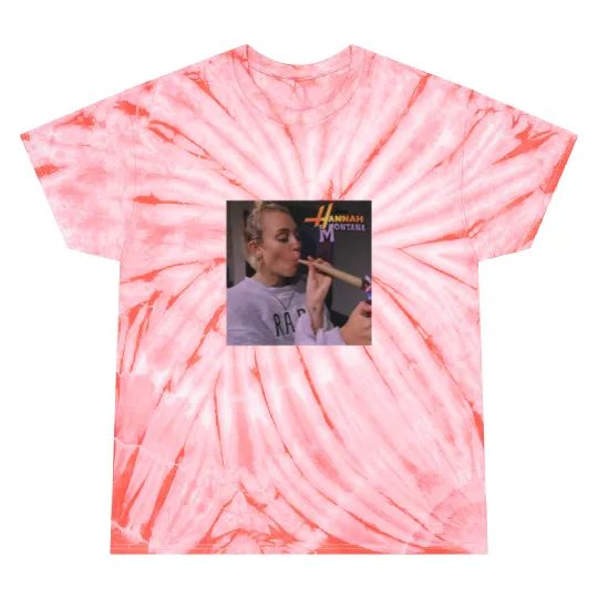 Vintage Hannah Montana Tie Dye T Shirts, Disney Hannah Montana Logo
