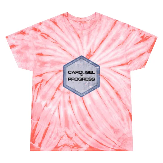 Vintage Distressed Carousel of Progress - Disney - Tie Dye T Shirts