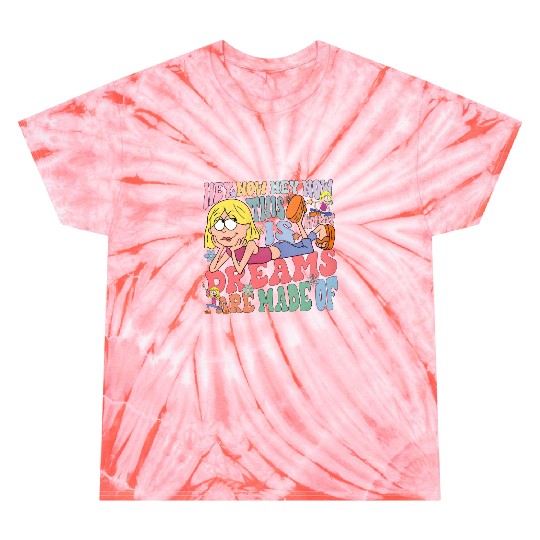 Disney Cute Lizzie McGuire Tie Dye T Shirts, This Is What Dreams Are Made Of Retro Tie Dye T Shirts, Disneyland Tie Dye T Shirts