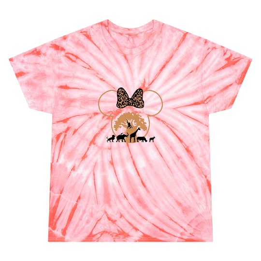 Disney Animal Kingdom Minnie Ears Tie Dye T Shirts, Retro Minnie Safari Tie Dye T Shirts, Mickey and Friends Tie Dye T Shirts, Disney Family Trip 2023 Tie Dye T Shirts