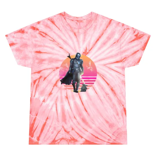 Disney Mandalorian Tie Dye T Shirts, Mandalorian Grogu Tie Dye T Shirts