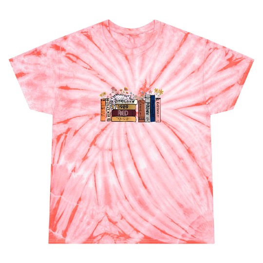 Discover Taylor Tie Dye T Shirts ,Taylor Albums Book Stack Tie Dye T Shirts