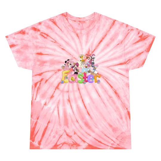 Retro Disney Easter Tie Dye T Shirts Mickey Easter Tie Dye T Shirts Disney Bunny Tie Dye T Shirts