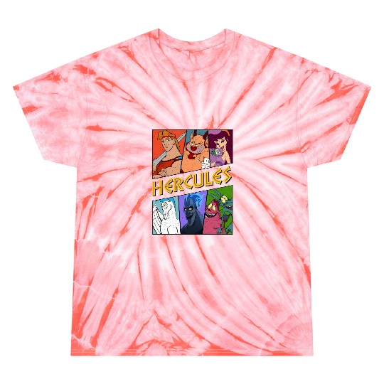 Vintage Hercules Tie Dye T Shirts Disney Hercules Megara Hades Tie Dye T Shirts