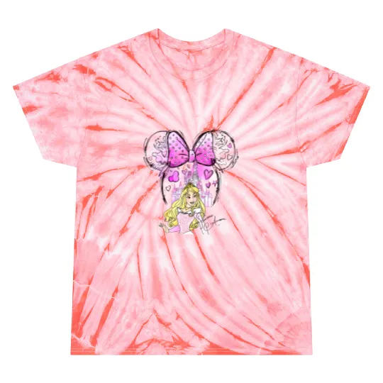 Aurora Princess Tie Dye T Shirts, Disney Princess Tie Dye T Shirts, Watercolor Disney Princess Tie Dye T Shirts