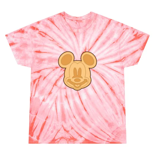 Mickey Waffle Tie Dye T Shirts, Disney Food Tie Dye T Shirts, Disney Snack Tie Dye T Shirts