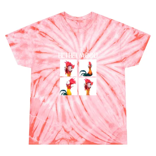 Disney Moana Hei Hei Mood Emotion Of Hei Hei Tie Dye T Shirts
